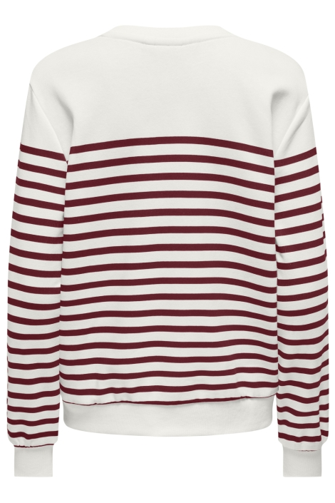Only onlallie l/s stripe o-neck cs swt